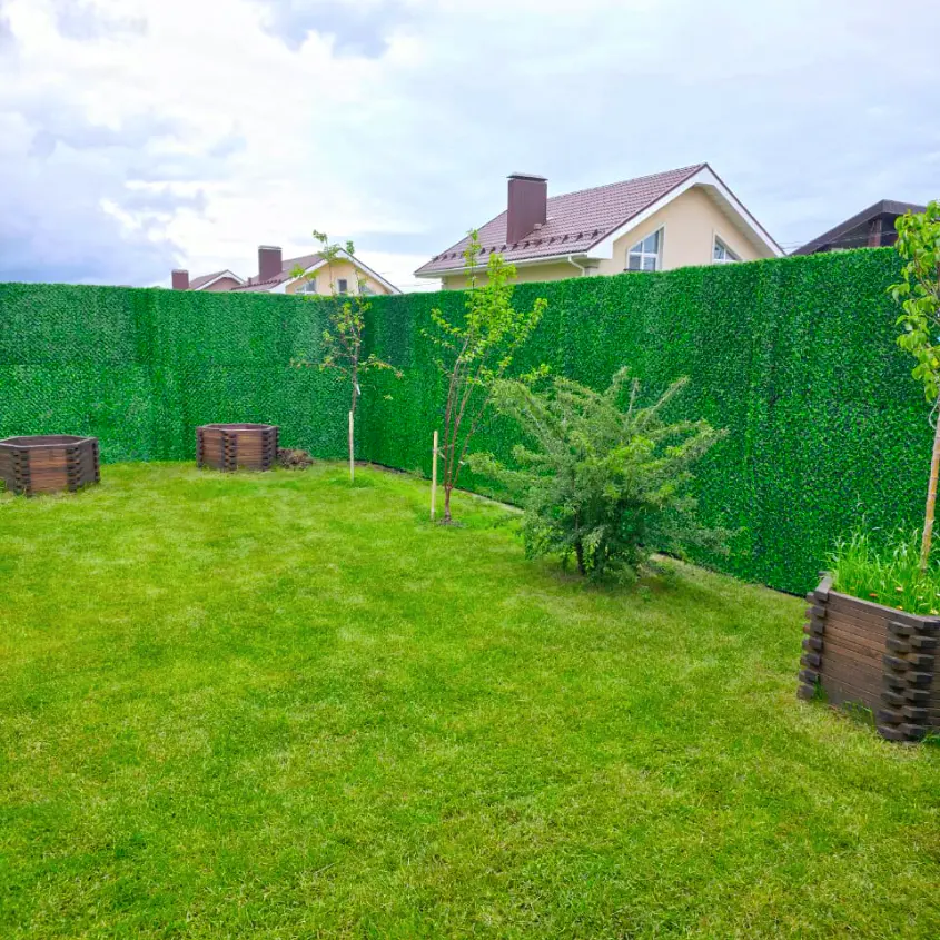 Фото 4 Grass Fence декор внутренней стороны забора из профлиста
