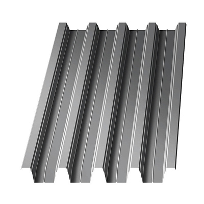 Профнастил Н-75 оцинкованный 750х800мм 0.75мм