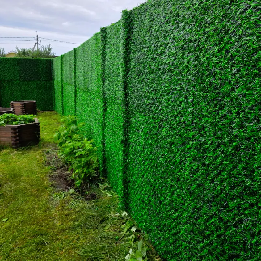 Фото 2 Grass Fence декор внутренней стороны забора из профлиста