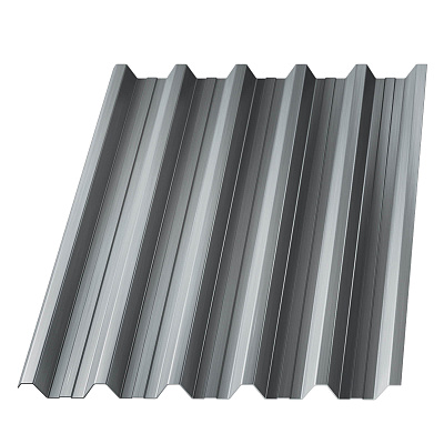 Профнастил C-44 Оцинкованный 0.45 мм фото Центр Металлокровли