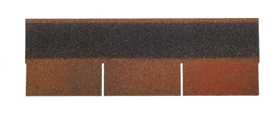 Гибкая черепица Shinglas Классик Фламенко Коричневый фото гонта 1