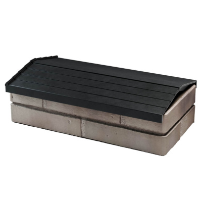 Парапет Бона ХайТек Черный посадка на 1 кирпич 200,225,255мм фото 3